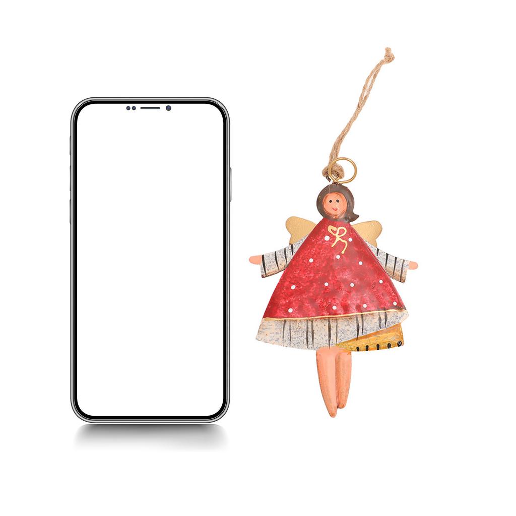 Металлический карлик, набор украшений для рождественской елки, наборы подвесных украшений для рождественской елки, домашний декор, праздничные украшения для поделок, 3 шт.