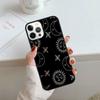 Винтажный Чехол для Телефона Луна и Солнце Звезды Для iPhone 17 Air 13 12 14 15 16 Чехол Для Apple Pro Max 6S Plus Coque