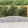 VidaXL 7x Arched Gabion Baskets Arched Gabion Cages Gabion Walls Garden Fences Terrace Outdoor 3145792
