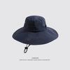 Outdoor Sun Breathable Hat For Men And Women Cotton Blend Material With Brim Roll
