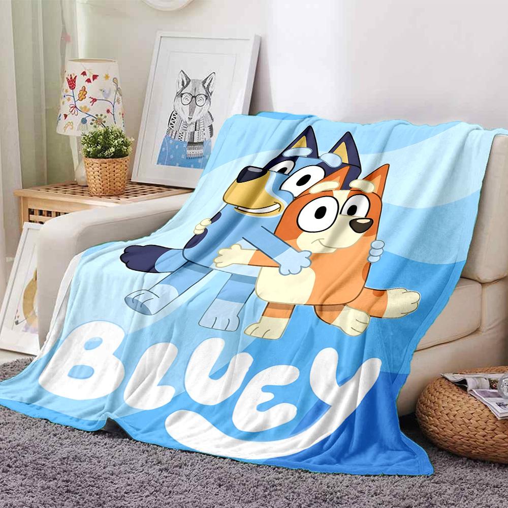 1pc B-Blucy Blanket, Gift, for Men and Women, Soft Blanket, Good for Sofa Bed Couch Travel, Lightweight Flannel Blanket