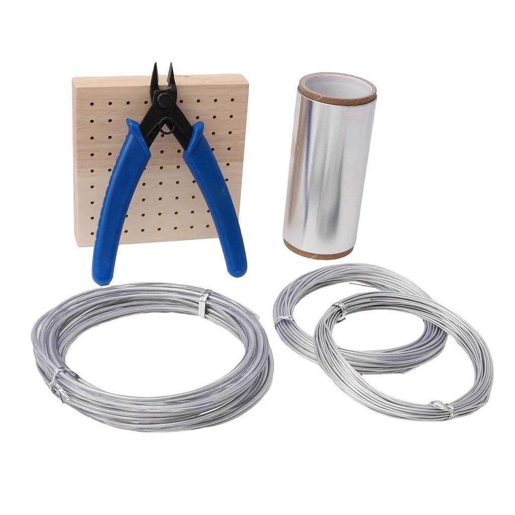 5-10 м алюминиевая проволока грубость шнур бисерная проволока DIY ремесло изготовление ювелирных изделий шнур струна аксессуары