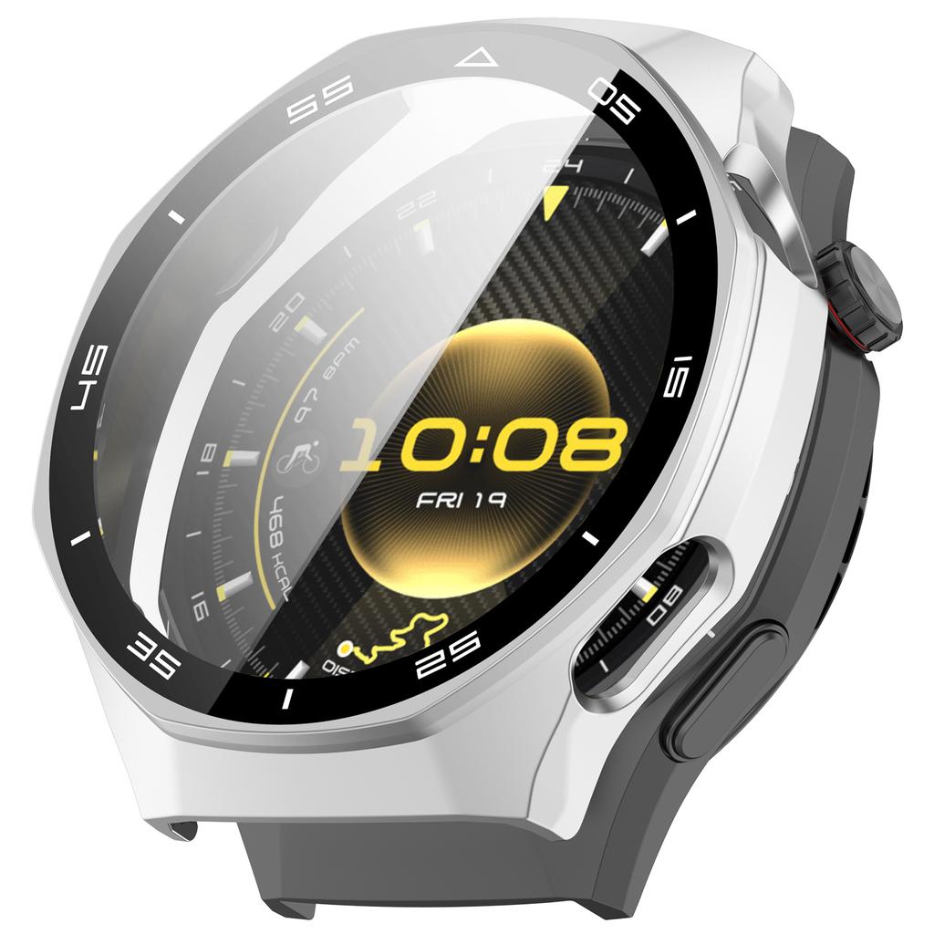 PC Case +Tempered Glass for Huawei Watch GT6 46mm Full Cover Screen Protector Bumper for Watch GT6 46mm Protective Accessores