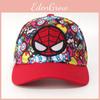 Baseball Cartoon Outdoor Hat With Embroidery And Breathable Cotton