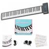 Carina Roll Up Piano 61 Keyboard Звук клавиатуры Игра на инструменте Наушники Наклейки на клавиатуру Японская инструкция Другие Начинающие Дети Int