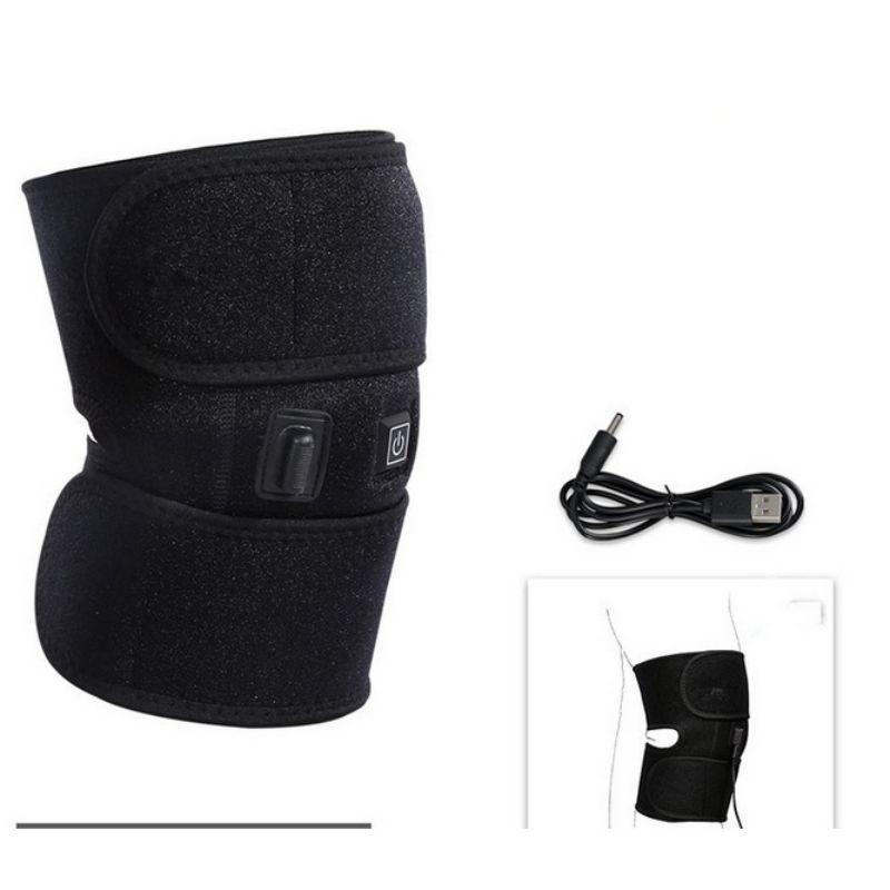 Подогреваемый наколенник Магнитная терапия Массажер для колена Вибратор Подогреваемый наколенник Поддержка Физиотерапия суставов при остеоартрите Облегчение боли в локтях и ногах
