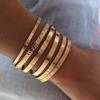 6PCS Set Fashion Golden Cuff Bangles Boho Bracelet Love Pulseiras Bangles Feminina Jewelry Charm Women Jewelry Gifts 2021 Trendy