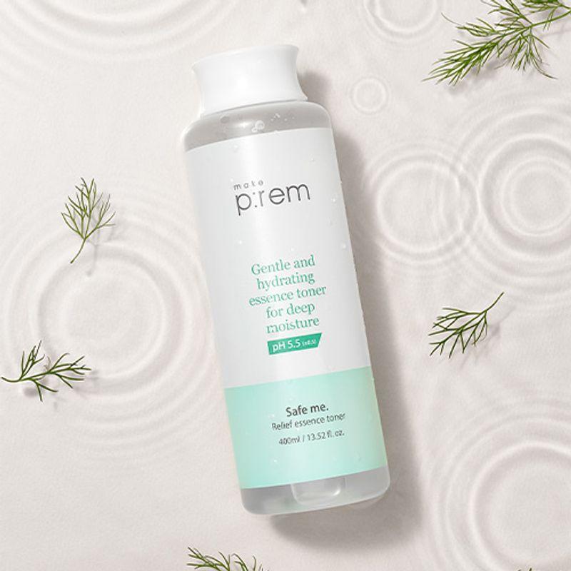 [make p:rem] *renewal* Safe Me Relief Essence Toner 400ml
