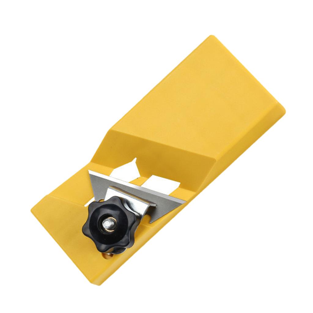 Рубанок для снятия фаски с гипсокартона Эргономичный дизайн Инструмент для снятия фаски с гипсокартона Удобный для переноски для точных резов под углом 45 градусов и под прямым углом