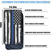 American Flag Windshield Sunshades, UV Protection, Blocks Sunlight, Fits Most Sedans & SUVs, 59" L X 31.5" W
