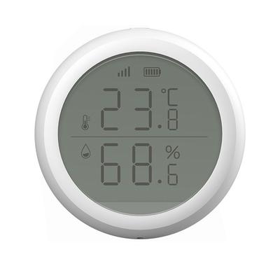 Tuya ZigBee Датчик температуры и влажности Беспроводной умный комнатный датчик влажности Гигрометр для дома и офиса