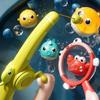 JUYEE Bath Toy Educational Toy for and 5th Years Fishing Glowing Water Play Game Fishing Game Pool Magnetic Fishing Fishing Play Boy Girls Birthday
