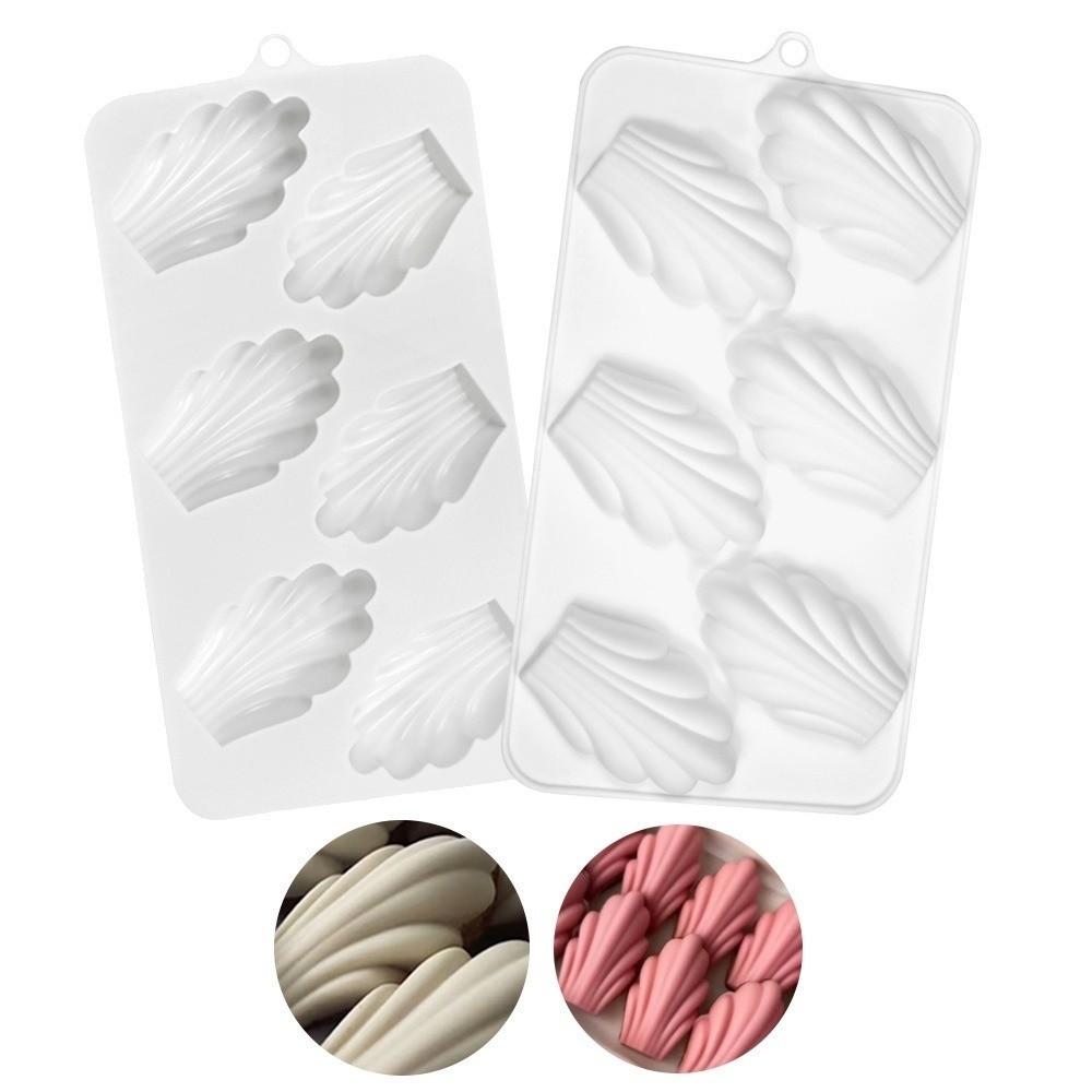 Silicone Material Baking Mold 6-Cavity Dessert Mold Easy Release Pudding Mold Bread Making