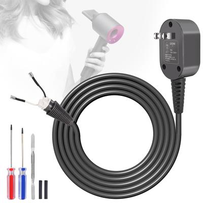 Замена шнура питания для фена Dyson Supersonic Hair Dryer HD01 HD02 HD03 HD07 HD08 HD15 Кабель питания Адаптер Вилка 110 В Кабель для зарядки фена
