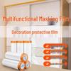 Многоцелевая пылезащитная защитная пленка для домашнего декора, мебели и покраски автомобилей распылением.