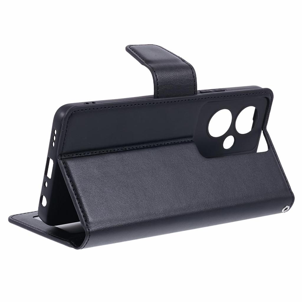 HANMAN Mill Series Phone Cover for Oppo A79 5G/A2 5G Case PU Leather Wallet Phone Stand Shell