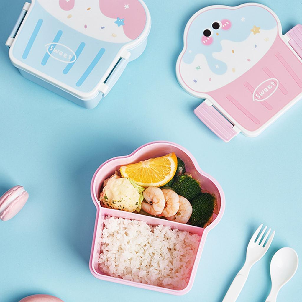 Safe and Durable Ice Cream Bento Box Durable Ice Cream Formed Meal Container Stable Lunch Box For Office And School