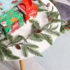 Украшение на елку Сосновые шишки Виноградная лоза Подвесной венок Рождественская декоративная гирлянда Искусственные красные ягоды
