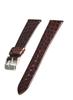 CASSIS Alligator Watch Waterproof for RIOM Dark Includes Replacement U1123B68034019 Strap, Backside, C, 19mm, Brown, Tool,