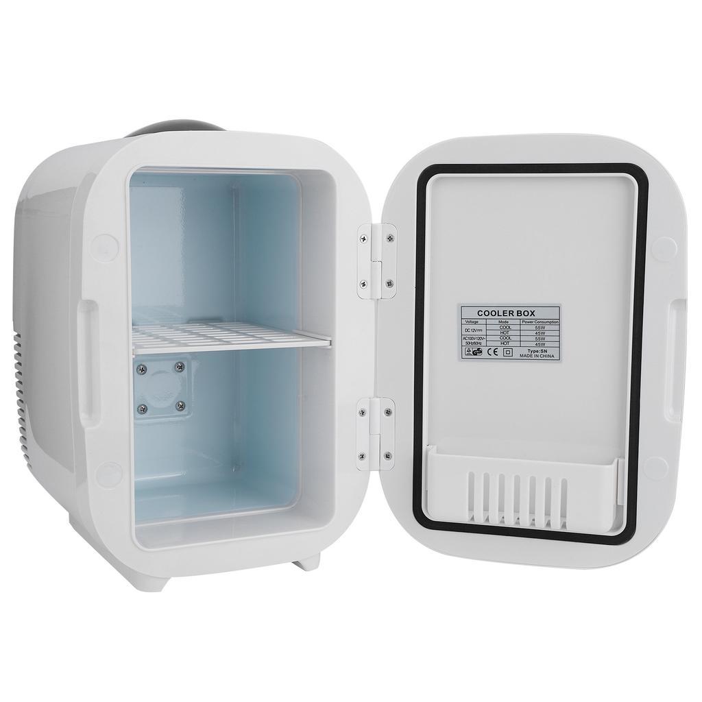 6L Mini Portable Hot Cold DualUse Electric Refrigerator Cigar Lighter for Home Car Use 12V