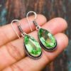 Tsavorite, Gemstone 925 Sterling Silver Handmade Beautiful Jewelry Earring