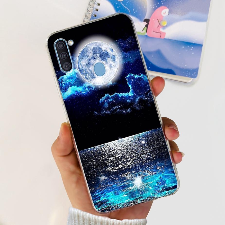 Чехол для Samsung Galaxy A11 SM-A115F Популярный Расписной Чехол Мягкий Силиконовый Чехол для Телефона Для Samsung A11 M 11 Galaxy M11 M115F Fundas