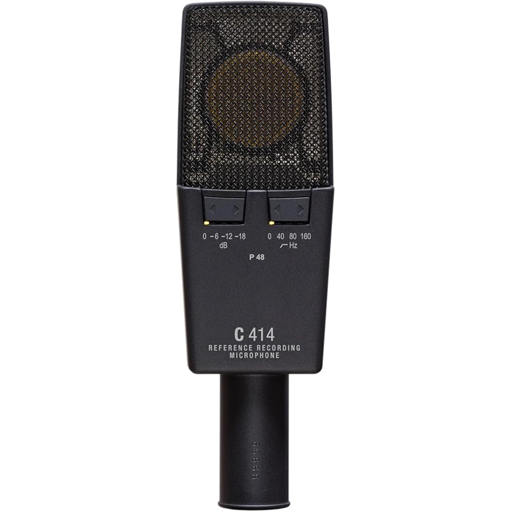 Конденсаторный микрофон AKG C414 XLS-Y4 Кардиоидная диаграмма направленности 4-летняя гарантия Вокальная запись ASMR YouTube