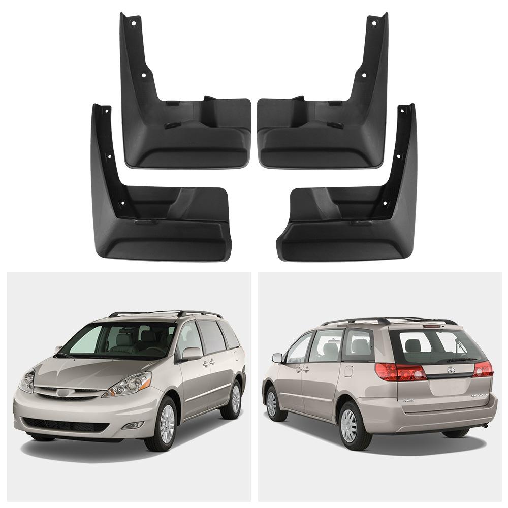 Подходит для Toyota Senna Sienna 2008-2017 Кожаный брызговик Колесный брызговик