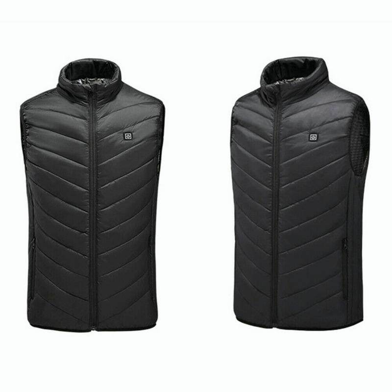 9 мест жилет с подогревом для мужчин женщин USB куртка с подогревом тепловой жилет охотничий жилет зима