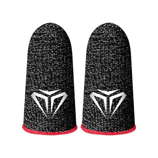 1 пара дышащих ультратонких игровых накладок на пальцы, универсальные накладки на кончики пальцев для контроллера, перчатки для большого пальца