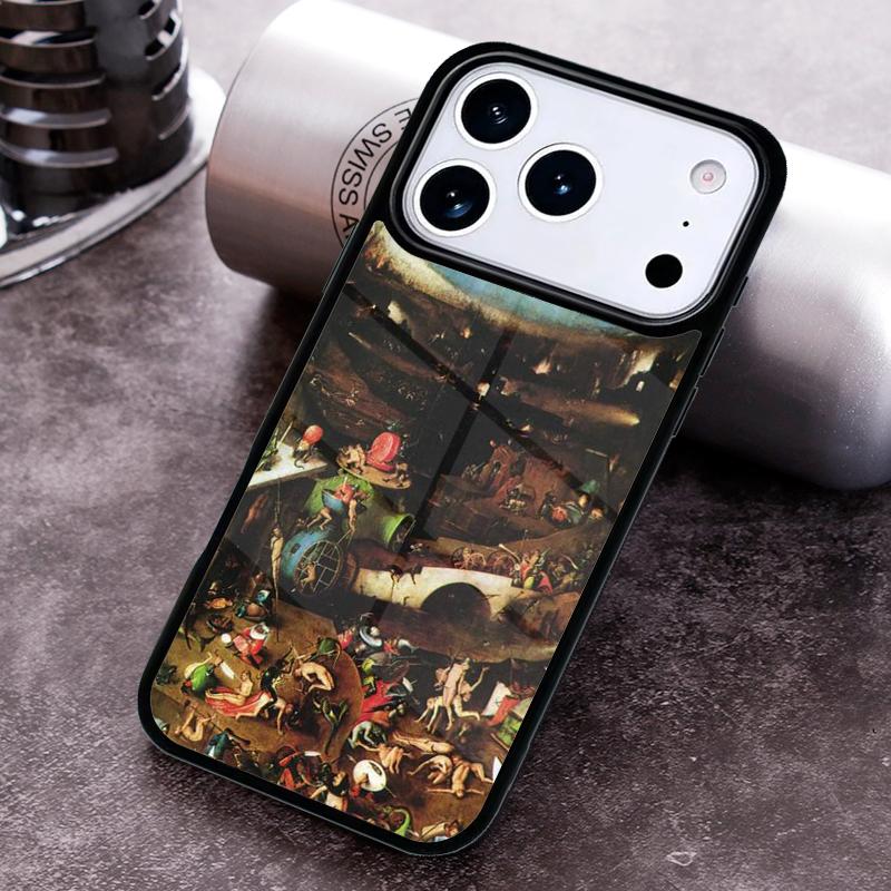 Hieronymus Bosch Art Painting print Phone Case for iPhone 17 16 15 Pro Max Air 14 13 12 11 Plus Shockproof Cover