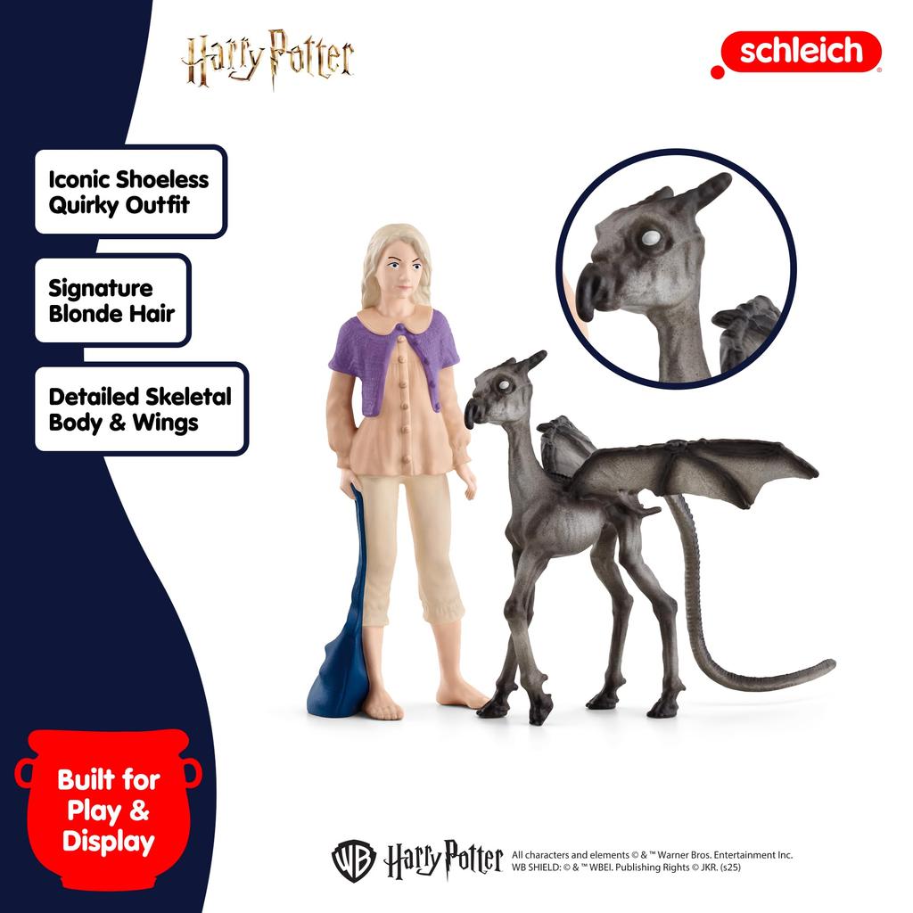 Schleich Серия Гарри Поттер Луна и фестралы 42636