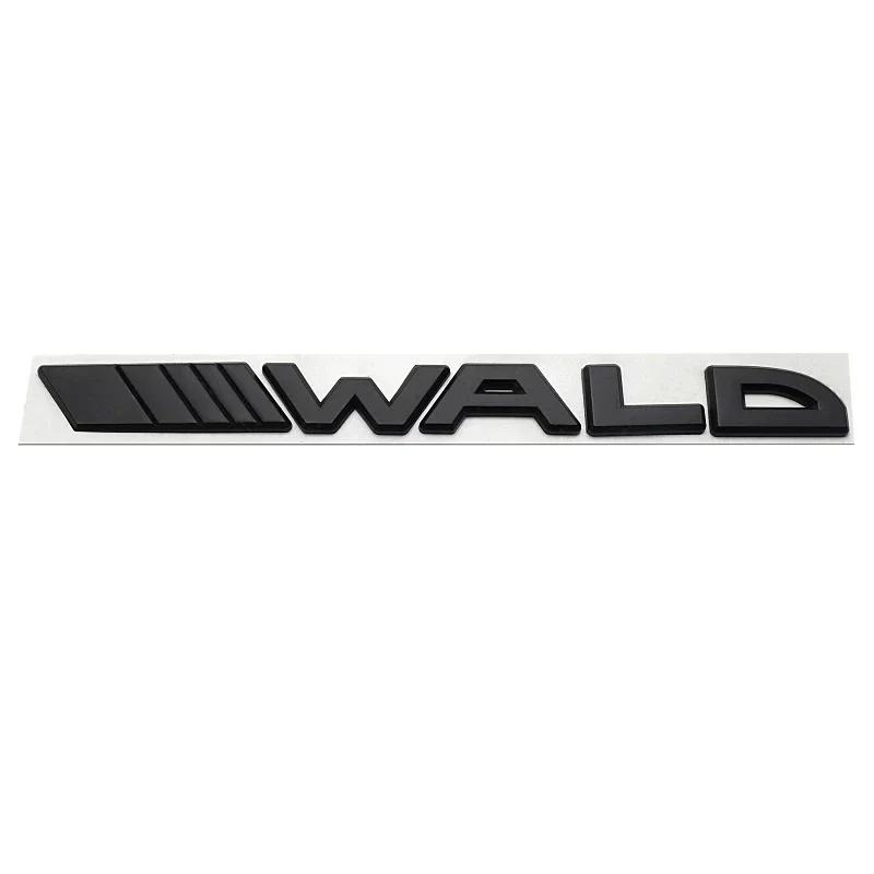 Metal Car Sticker Letters Emblem Rear Trunk Badge for Benz WALD W204 W205 W203 W210 W176 CLS GLE GLA SLK