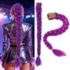 Парик темно-фиолетового цвета 66 см, K-pop, Охотники на демонов, Руми, длинный хвост, косплей-парики
