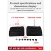 Car Storage Bag For GWM Tank 300 Accessories 2021~2026 Car Modified Tailgate Trunk Side Window Glass Storage Bags Large Capacity