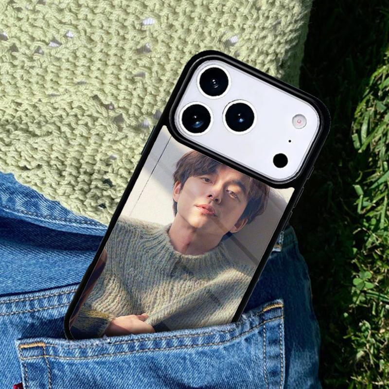 Мягкий чехол для мобильного телефона Kpop Gong Yoo Совместим с IPhone 17 16 15 14 13 12 11 Pro Max 17 Air