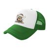 Godfatherofrock Graphic Print Trucker Hat Adjustable Polyester Mesh Back Cap Casual Unisex