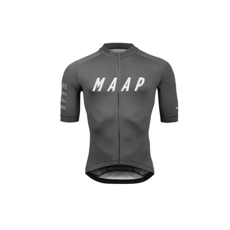 MAAP Quick-Dry Short Sleeve Cycling Jersey - Breathable Milk Silk for Mountain & Road Biking