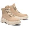 Timberland Удобные легкие ботинки Martin длиной до середины голени женские ботинки светло-бежевого цвета A2FT6EN7