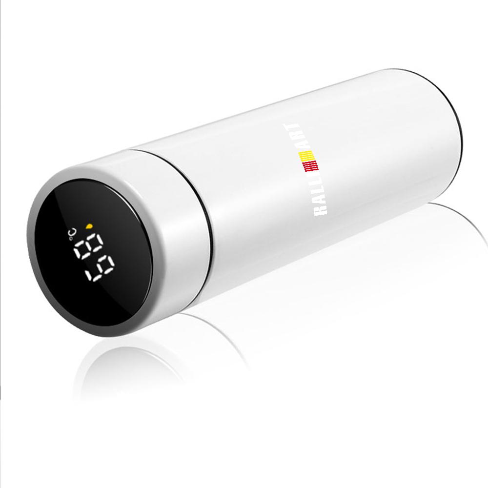 bljm6 500ml Portable Smart Car Thermos Cup LED Temperature Display Bottle For Mitsubishi Ralliart Outlander Lancera Asx Pajero Sport