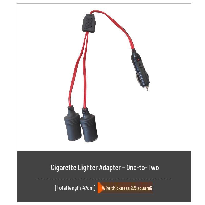 Автомобильная розетка прикуривателя 12-24 В с медным проводом для модификаций грузовиков