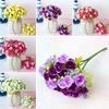 7Fork Artificial Fake Flowers Rose Wedding Bouquet Home Party Decor Plastic