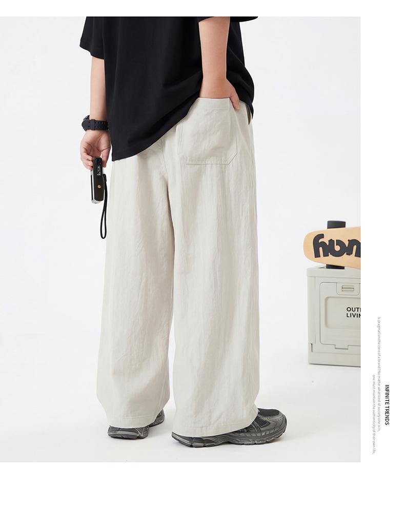 Boys' Mosquito proof Pants Summer Thin 2026 New Mid to Large Children's Summer Clothes Boys' Breathable Children's Quick drying Sports Pants