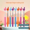 10Pcs Retractable Teacher Pointer Finger Telescoping Pointer Stick Hand Pointer Extendable Presentation Pointer Finger