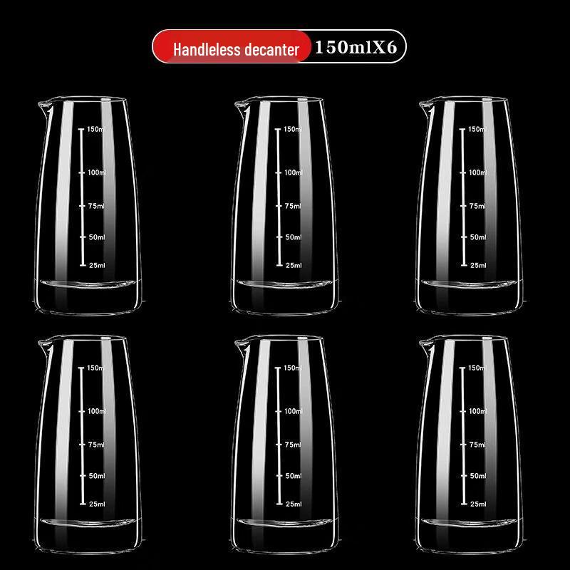 Премиальный набор стеклянных декантеров для ликера и вина Xuan Kun Pai