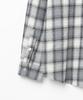 MILLO ARCHIVE Ombre Check Shirt [Smoke Grey]