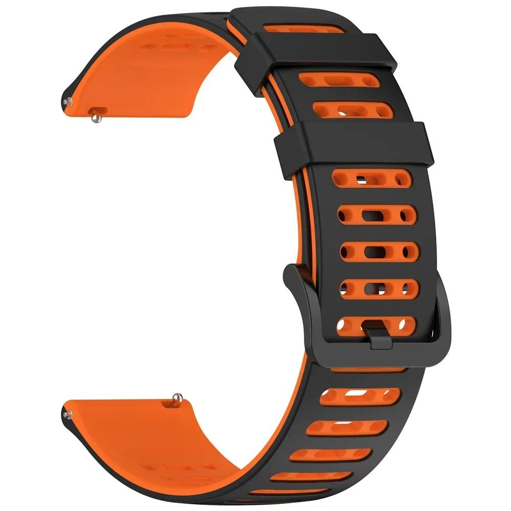 22 мм силиконовые ремешки для Amazfit GTR 4 3 Pro/GTR 47 мм/GTR 2e Браслет для Amazfit Bip 5/Zepp Z/pace Замена ремешка на запястье