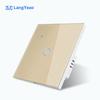 LangYeao EU UK WiFi Homekit Smart Switch Wireless App Touch Glass Panel Wall Smart Switch 1/2/3/4 Gang Smart Switch with Neutral