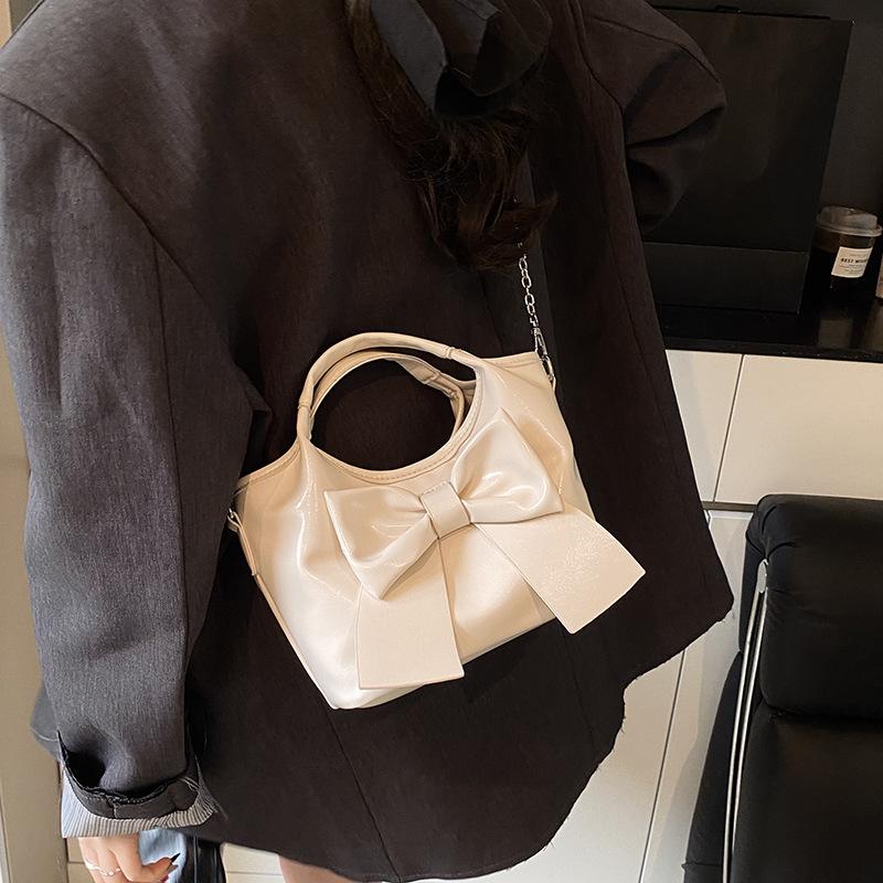 Bow Bag New Shoulder Messenger Bag Fashion Women's Bag