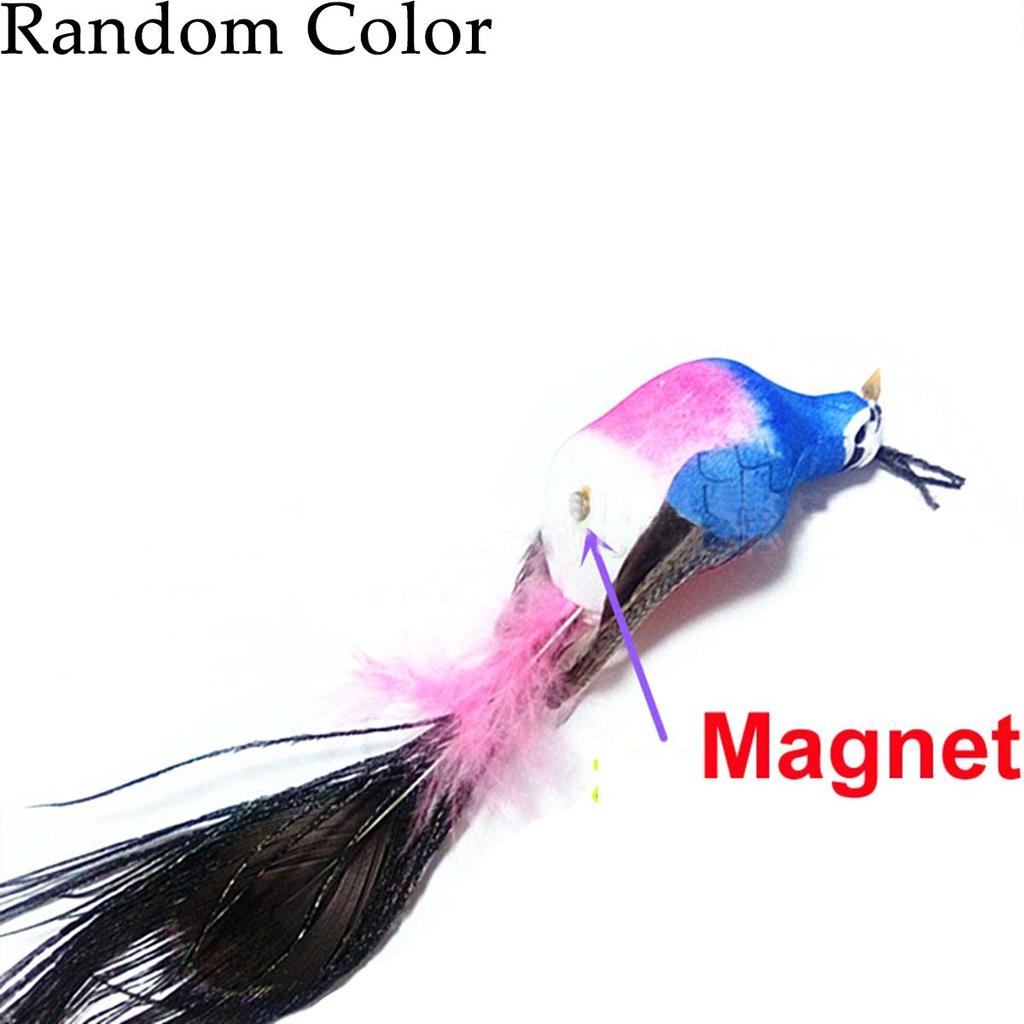 Мини-декор для комнаты Дом Сад Свадьба Перья Искусственные птицы Имитация птицы Искусственный павлин